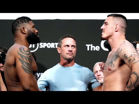 UFC London: Weigh-In Faceoffs