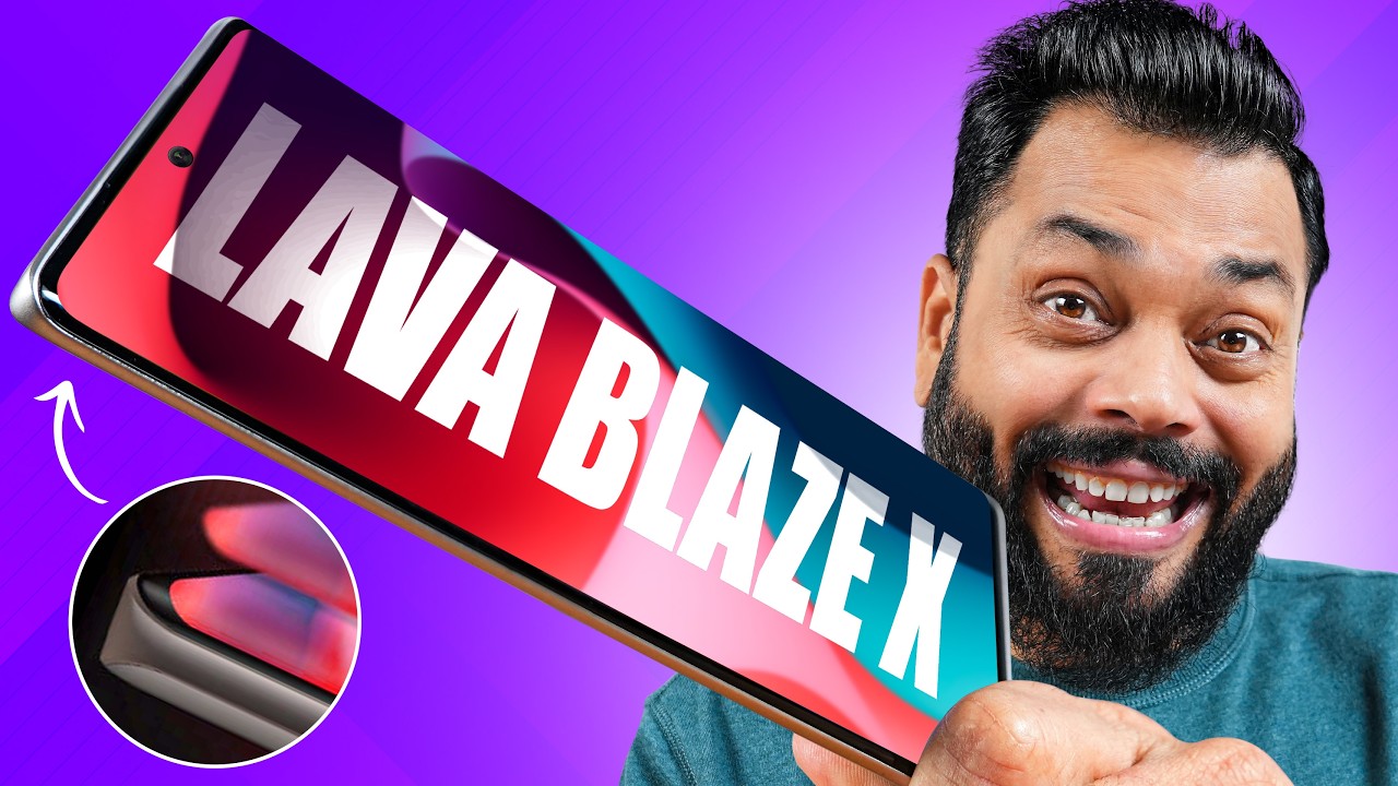 Lava Blaze X Unboxing & First Look ⚡3D Curved AMOLED, MTK Dimensity 6300 @₹13,999*!?