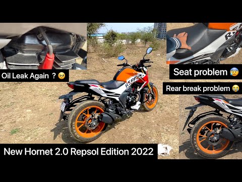 Honda Hornet 2.0 Repsol Edition 2022 Problems | Oil Leakage | Rear Break | Seat Problem Don’t Buy