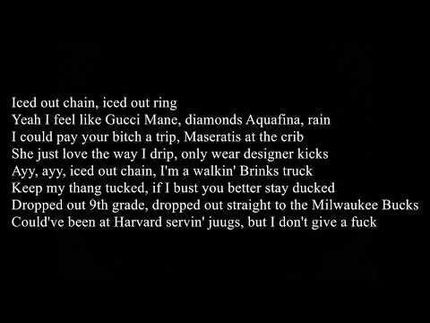 Lil Pump "Iced out" ft 2 chainz (Lyrics) W AUDIO