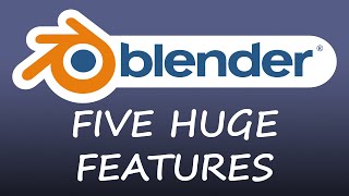 Five HUGE Features Coming to Blender 3.3 by DECODED 52,102 views 1 year ago 6 minutes, 14 seconds