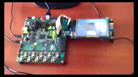 logicBRICKS HMI Demo - Xilinx ZC702 FMC HMI