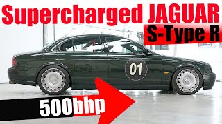 Modified 500+bhp Jaguar S-Type R is the ULTIMATE TRIBUTE to the legendary racing Jags of yesteryear!