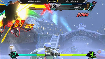 UMvC3 VHS Cloud805 vs 1ATK LXG Infrit - The RunBack 5.7
