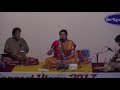 Carnatic kutcheri  jayashree vaidyanathan  bharat sangeet utsav 2017