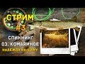 Русская Рыбалка 4 Стрим #3 - Спиннинг на оз. Комариное. Надежда на щуку