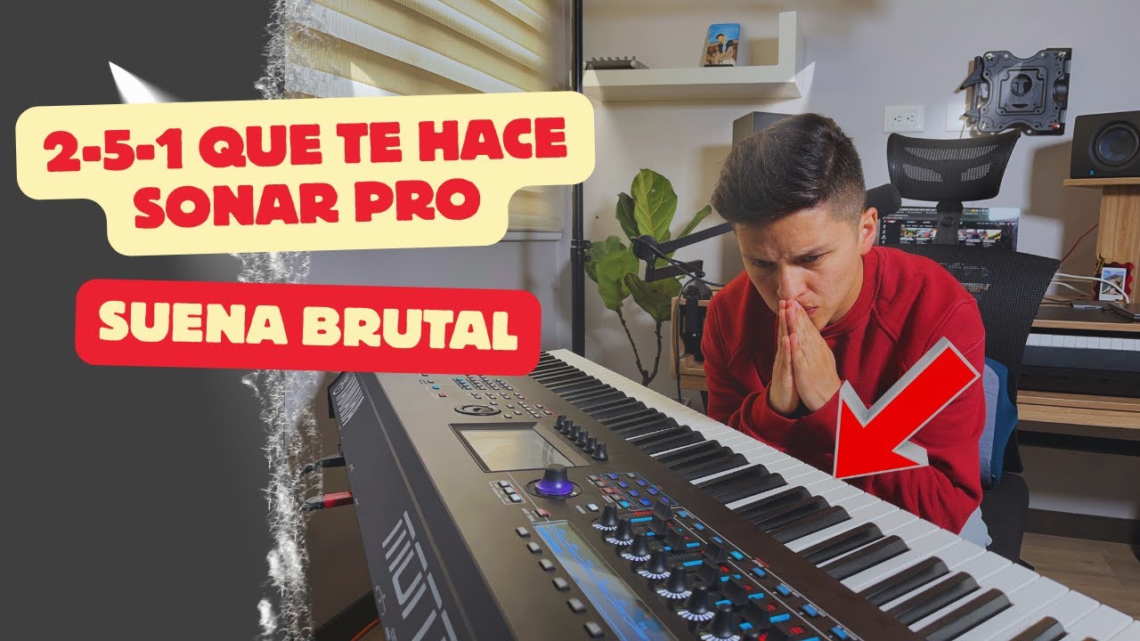 El 2-5-1 que te hace sonar PRO 🎹 | II V I relacionado en toda la escala (piano jazz/gospel)