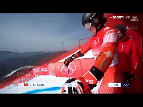 Michelle Gisin - 3. Platz - Super-G Olympia 2022