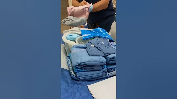 ASMR Setting Up Operating Room! #shorts