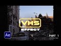 Effet vhs camscope  tutorial after effect