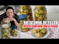 BATATINHA DE FESTA PARA 50 PESSOAS   RECEITAS DA ROSA
