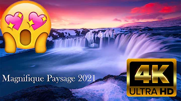 Incroyable magnifique paysage naturel avec musique relaxante pour soulager le stress 4K Ultra HD