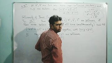 MATHS CLASS XII CH-23(Ex.-23.7, 23.8) ALGEBRA OF VECTORS(R.D.SHARMA)