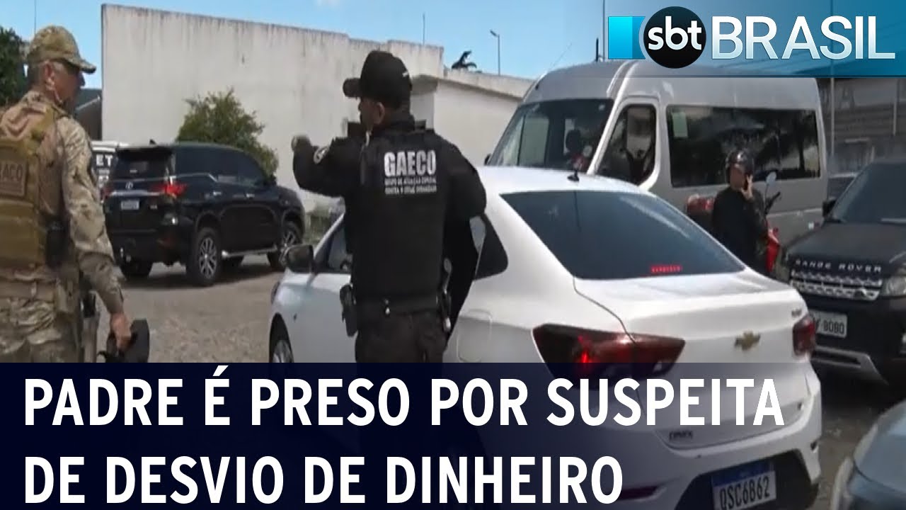 Padre é preso por fraude envolvendo hospital religioso que dirigiu | SBT Brasil (17/11/23)