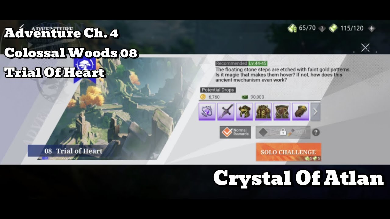 [Crystal Of Atlan Adventure] Echoes Of The Past - Colossal Woods - 4-8 - Trial Of Heart