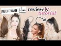 Insert Name Here Ponytail Review + Bella Hadid/Arianna Grande Ponytail Tutorial