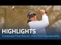 Condensed final round highlights  2024 ford championship presented by kcc
