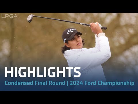 Condensed Final Round Highlights | 2024 Ford Championship presented by KCC