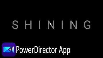 Cinematic Title Animation | PowerDirector App