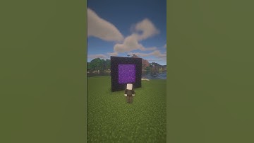 How to Build this Minecraft Spruce Portal!!! 😯| Minecraft 1.19 Medieval Build |  #shorts #trending