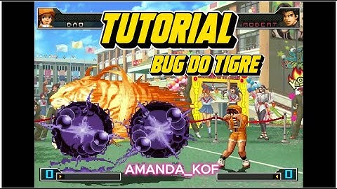 KOF 2002 UM - EX Robert Bug do tigre - Tutorial