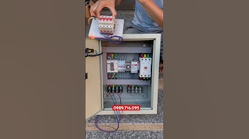 Tủ điện 3 pha bảo vệ mất pha có cải tiến role chễ #dienmayhoangminh