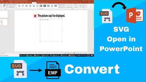 How to Insert Your SVG File Into PowerPoint | how to convert SVG TO EMF convert