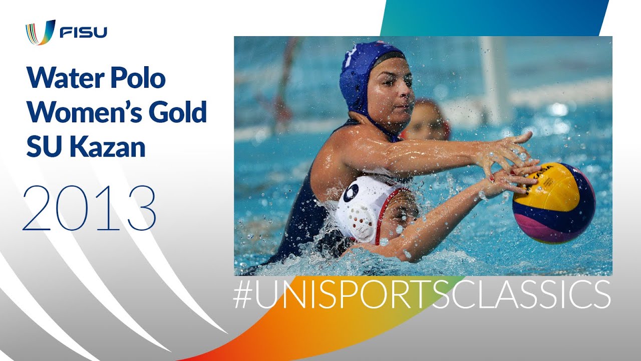 SU Kazan 2013 Women's Waterpolo Gold Medal Game, Russia vs Hungary  #UniSportsClassics 