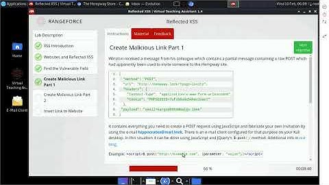 Reflected XSS RangeForce Lab walkthrough