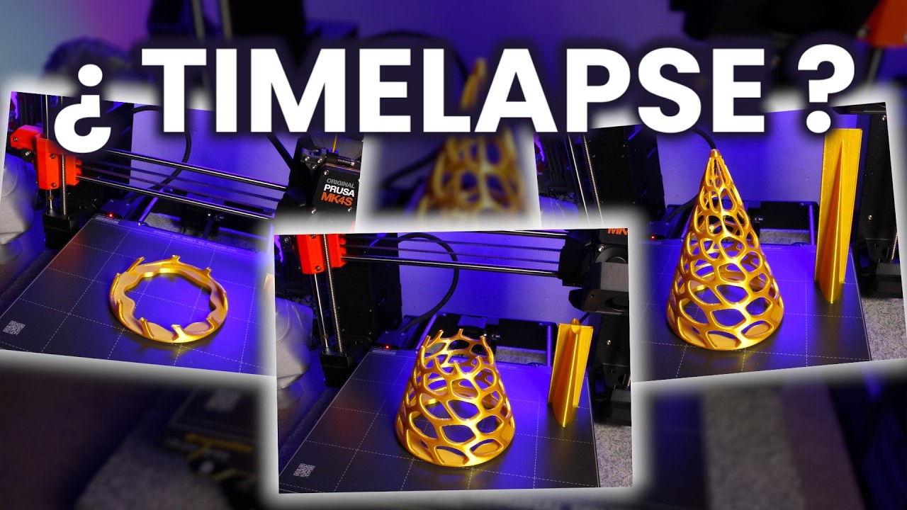 Hackea el TIMELAPSE / Cmo se hacen los mejores TIMELAPSES en cualquier  IMPRESORA 3D