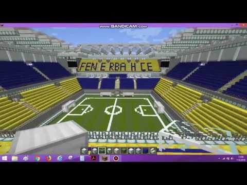 Minecraft - Ülker Stadyumu Fenerbahçe Şükrü Saraçoğlu Spor Kompleksi (Şükrü Saraçoğlu Stadı)