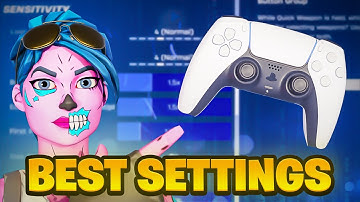 *NEW* Best Controller Settings + Sensitivity For Fortnite Chapter 7! (PS4/PS5/XBOX/PC)