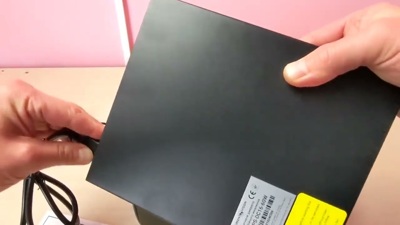 Джерело безперебійного живлення для роутерів з LiFePO4 батареєю 16000 mAh-60W  GV-701-UPS-DC16-60W