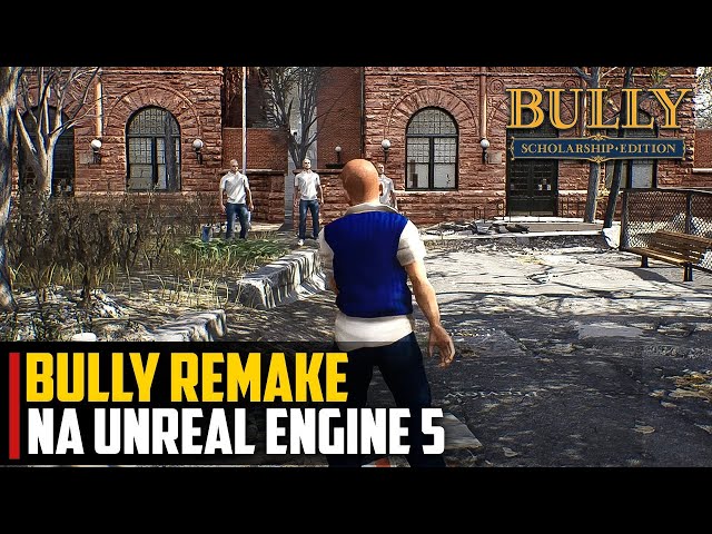 Remake de Bully é desenvolvido por fãs na Unreal Engine 5; confira