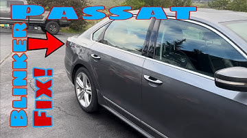 VW Passat Rear Blinker Bulb Replacement