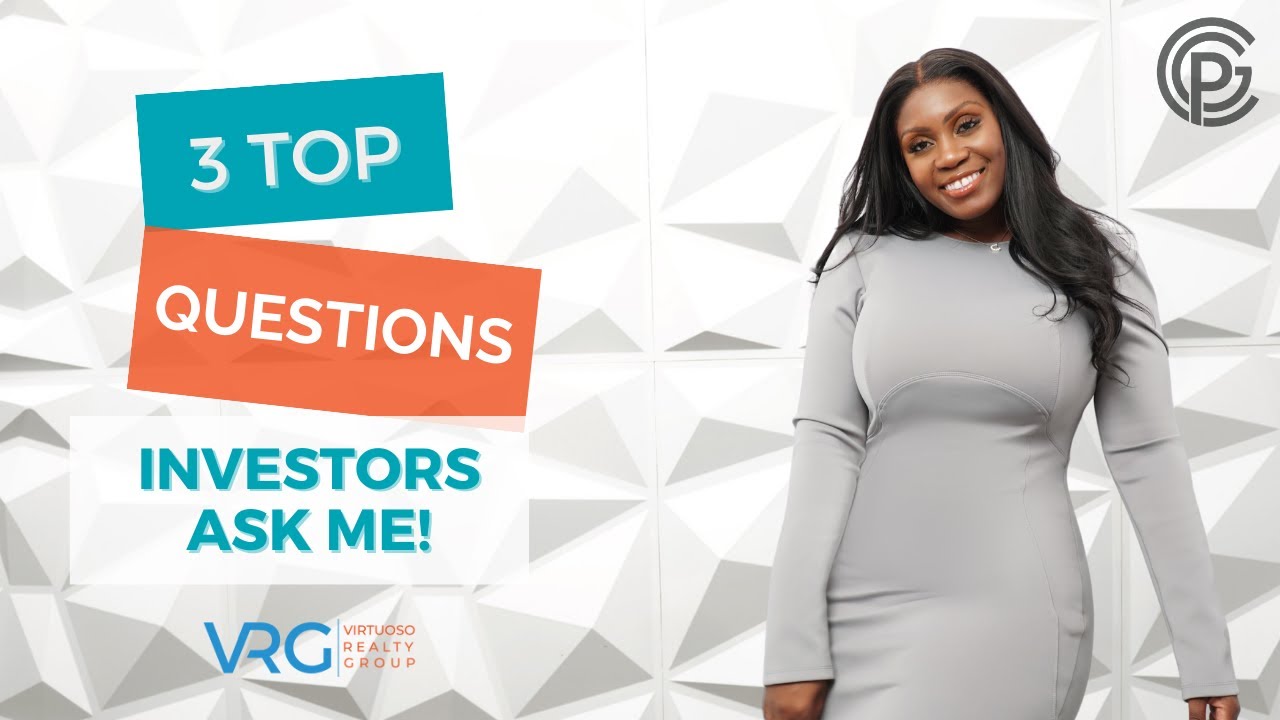 The 3 TOP Questions Investors Ask Me! YouTube