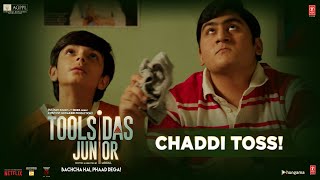 Toolsidas Junior (Dialogue Promo) 'Chaddi Toss' Varun B, Sanjay Dutt, Rajiv K, Swanand K, Ashutosh G