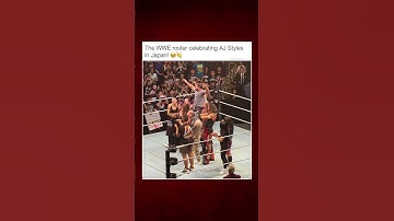 This is awesome 🥹 #wwe #shorts #viralvideo #short #shortvideo #prowrestling #ajstyles #njpw