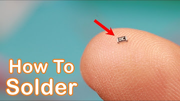 How to Solder SMD Components Within a Minute - Soldering tips