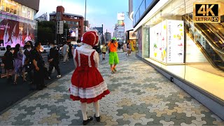 【4K HDR】Tokyo, Harajuku. Shopping area for fashion monster