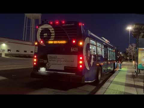 Pace 2015 Eldorado National Axess BRT Bus Ride Bus 6439 on Route 208