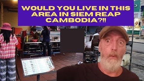 This Area In Siem Reap Cambodia Has Everything!