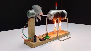 How To Make a Steam Engine Free Energy Generator | #FreeEnergy #SteamEngine Motor | #ScienceProject