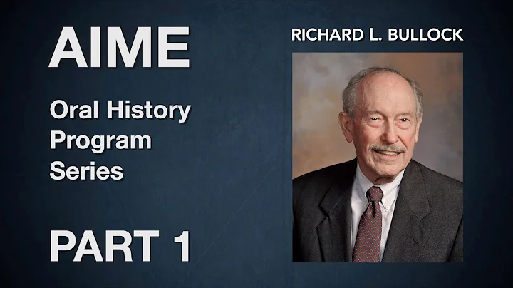 Richard Bullock: Missouri Rolla Student Chapter Of...
