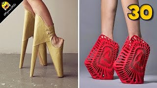 30 รองเท้าดีไซน์ สุดแปลก แหวกแนว ที่คุณเห็นแล้ว ต้องอึ้ง !! | OKyouLIKEs