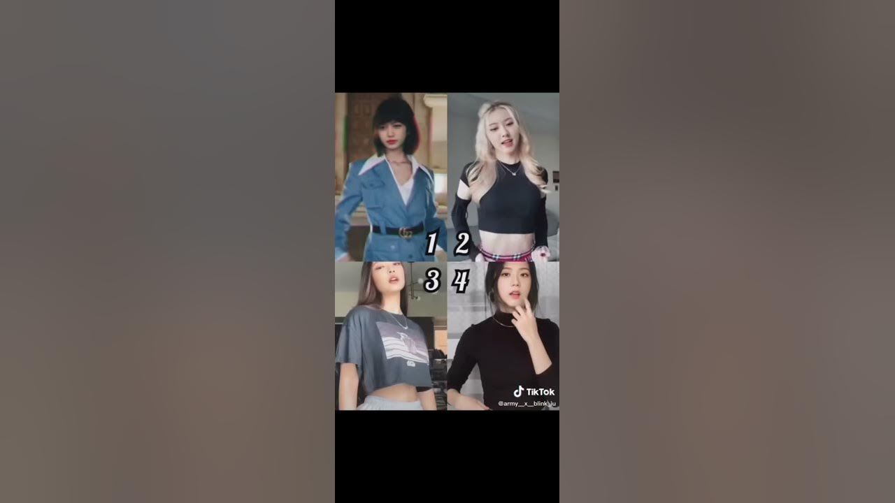 Blackpink deep fake tiktok dancees - YouTube