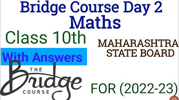 Bridge Course Class 10th Maths Day 2 | Class 10th Maths Bridge Course | @SpeedUpStudySkills