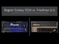 Bogner 3534 vs Friedman JJ Jr  EVH Tone