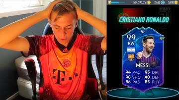 OMG I GOT 99 *MESSI* AND 98 *RONALDO* IN THE MOST INSANE PACYBITS FIFA 19 TOTKS PACK OPENING!!!!!
