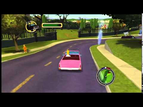 The Simpsons Hit and Run - Level 1 - Mission 5 - HD - YouTube